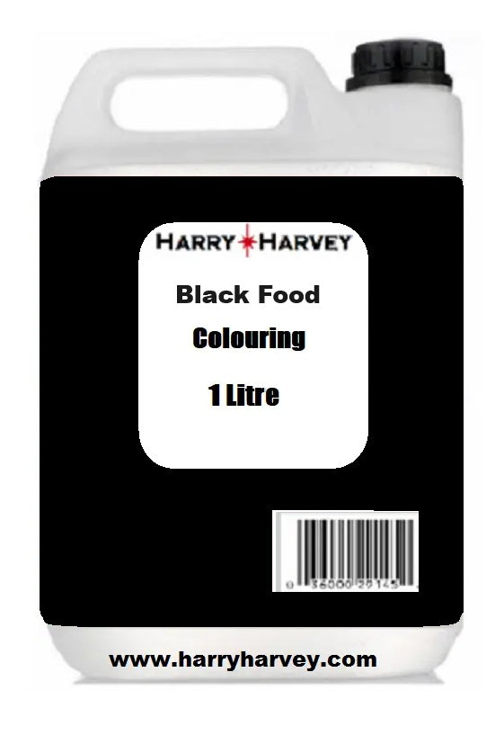 Harry Harvey 1L Black Food Colouring