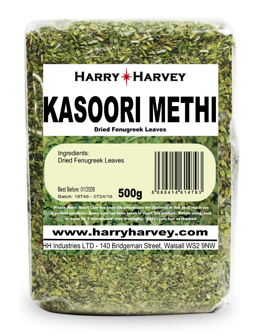 Harry Harvey 500g Kasoori Methi | Dried Fenugreek Leaves